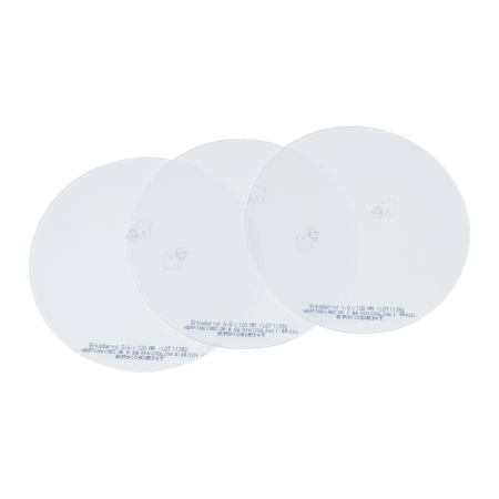 ERKODUR-AL, 1.0 MM, Ø 120 MM, CLEAR