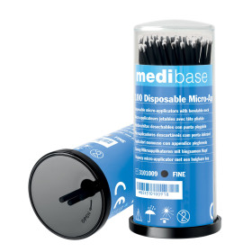 MEDIBASE MICROBRUSH 100PZ REGULAR