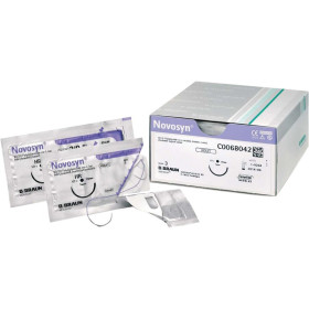 B.BRAUN SUTURE MONOSYN VIOLET 3/0  70CM  CF.36