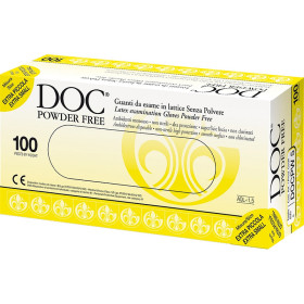 DOC GUANTI S/POLVERE IN LATTICE   100PZ