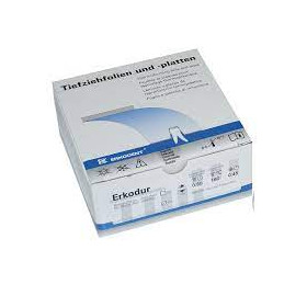 ERKODUR-AL D.125X125  0.8MM  CLEAR  20PZ