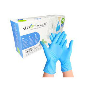 GUANTI NITRILE  PRIVI POLV 100PZ