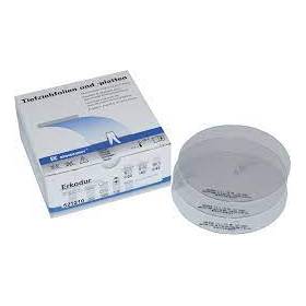 ERKODUR 125X125MM SP.0.8MM CLEAR 20PZ