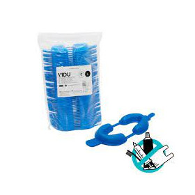 BESTDENT PORTAIMPRONTE FLUORO M BLU 50PZ