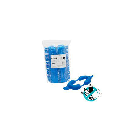 BESTDENT PORTAIMPRONTE FLUORO M BLU 50PZ